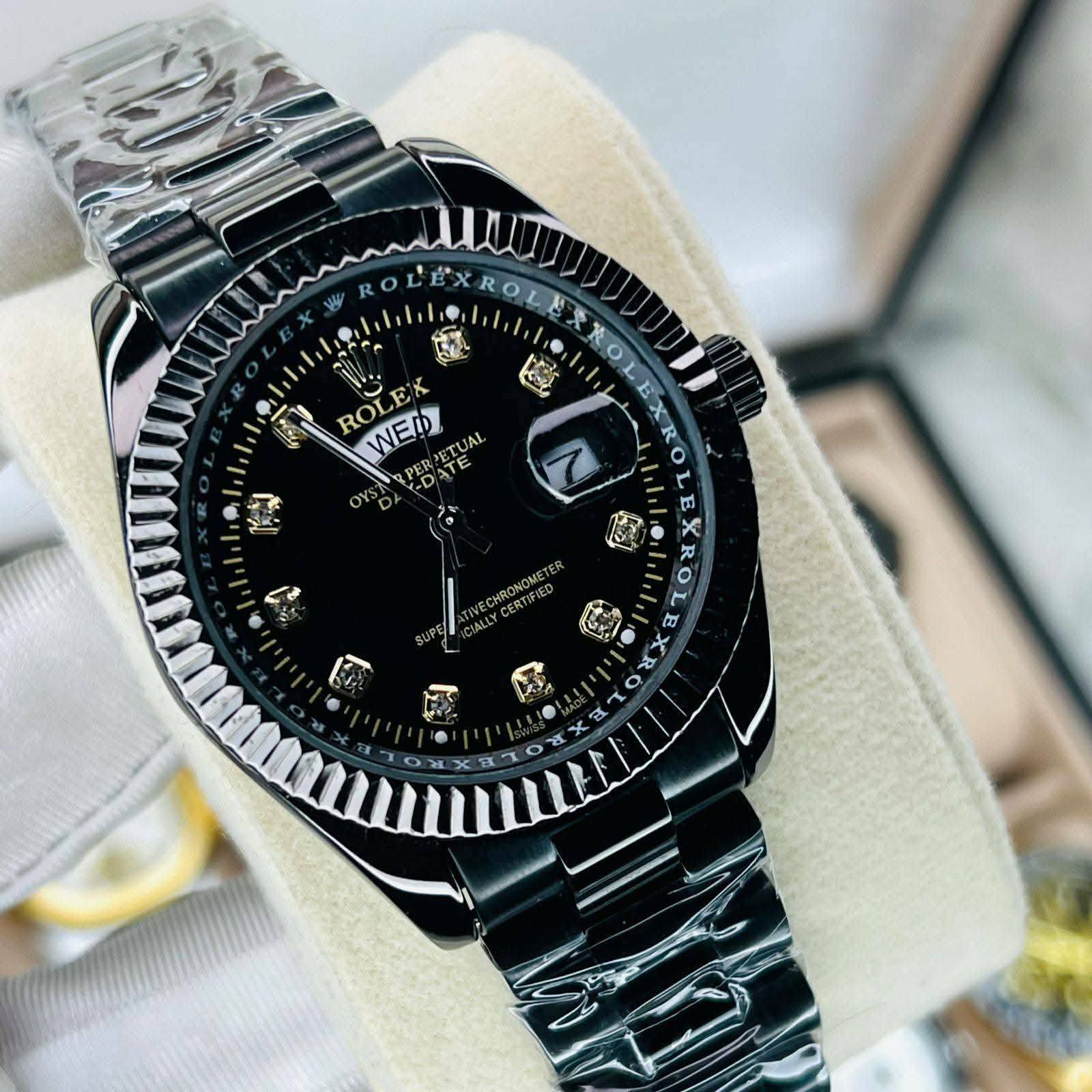 Rolex Day-Date style timepiece