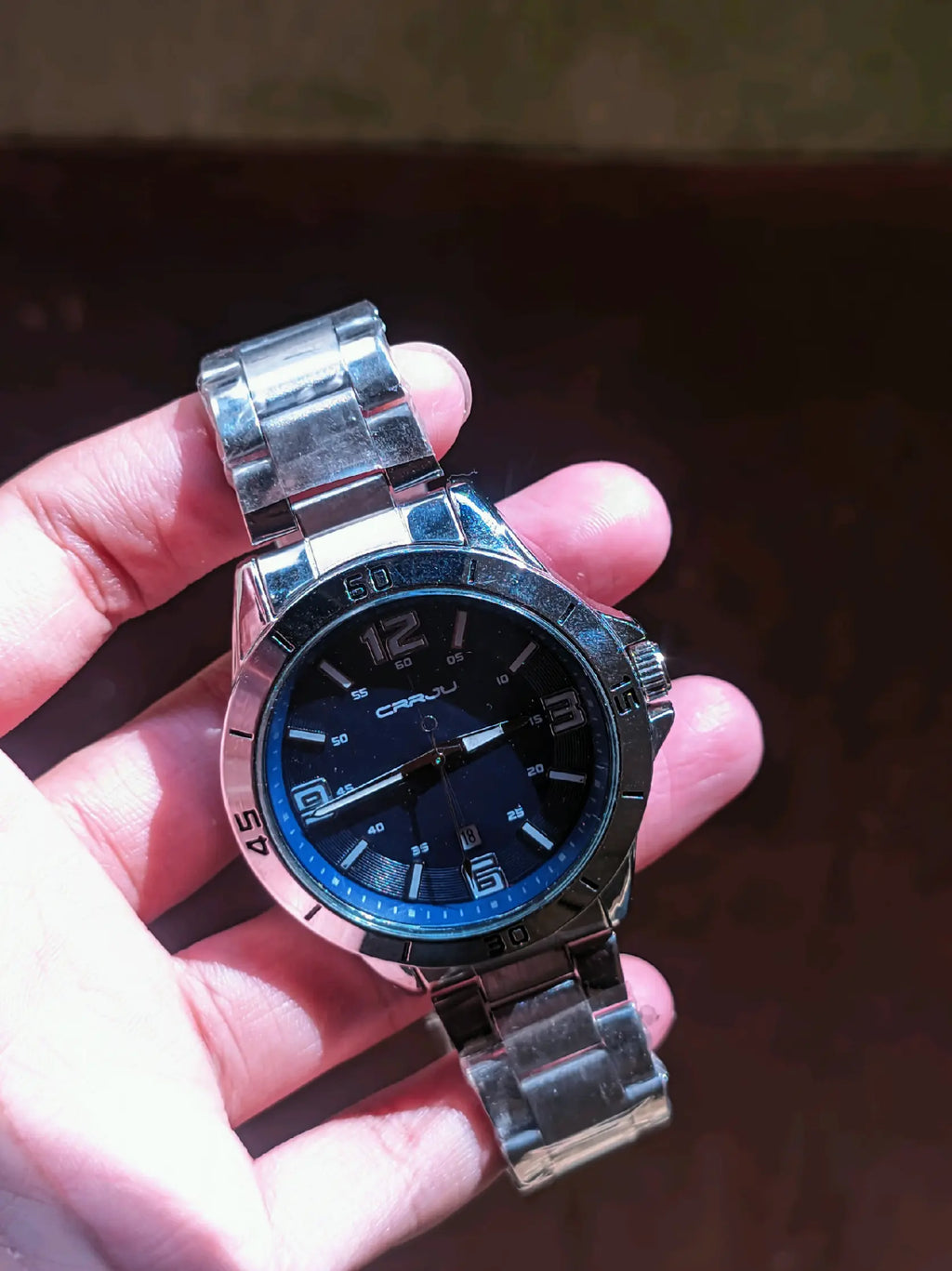 CRRJU 5003 Men's Quartz Stainless Steel Watch