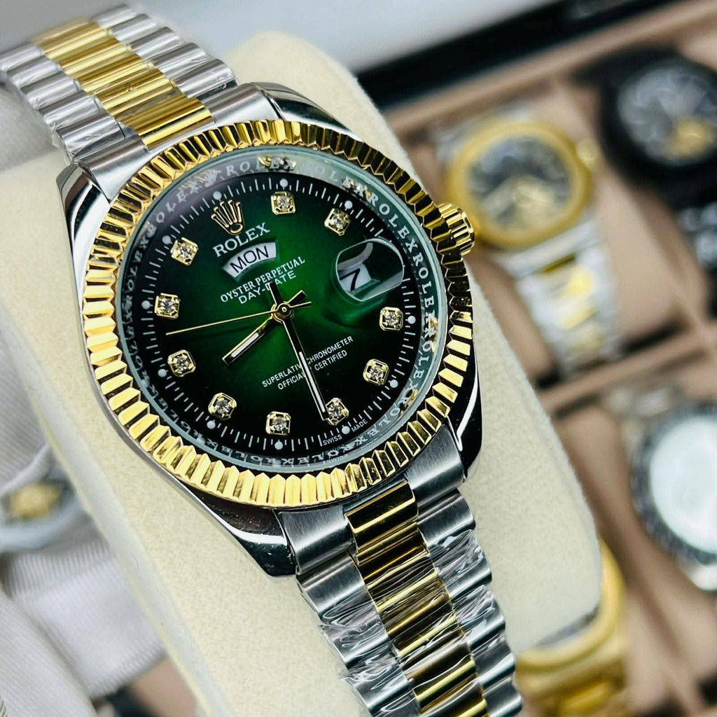 Rolex Day-Date style timepiece