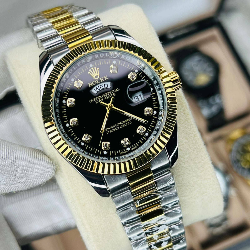 Rolex Day-Date style timepiece