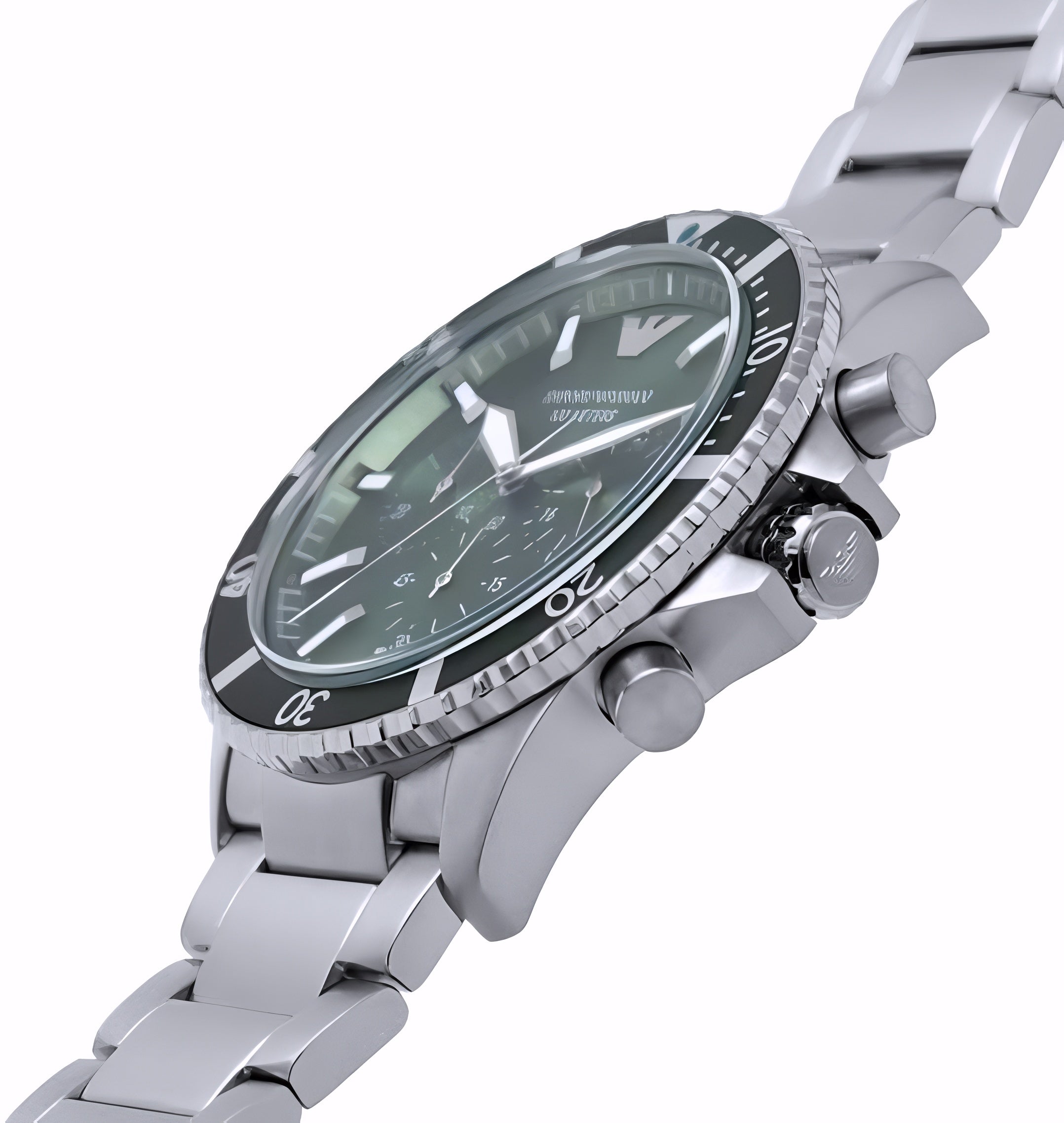 Emporio Armani World Explorer solar-powered chronograph watch