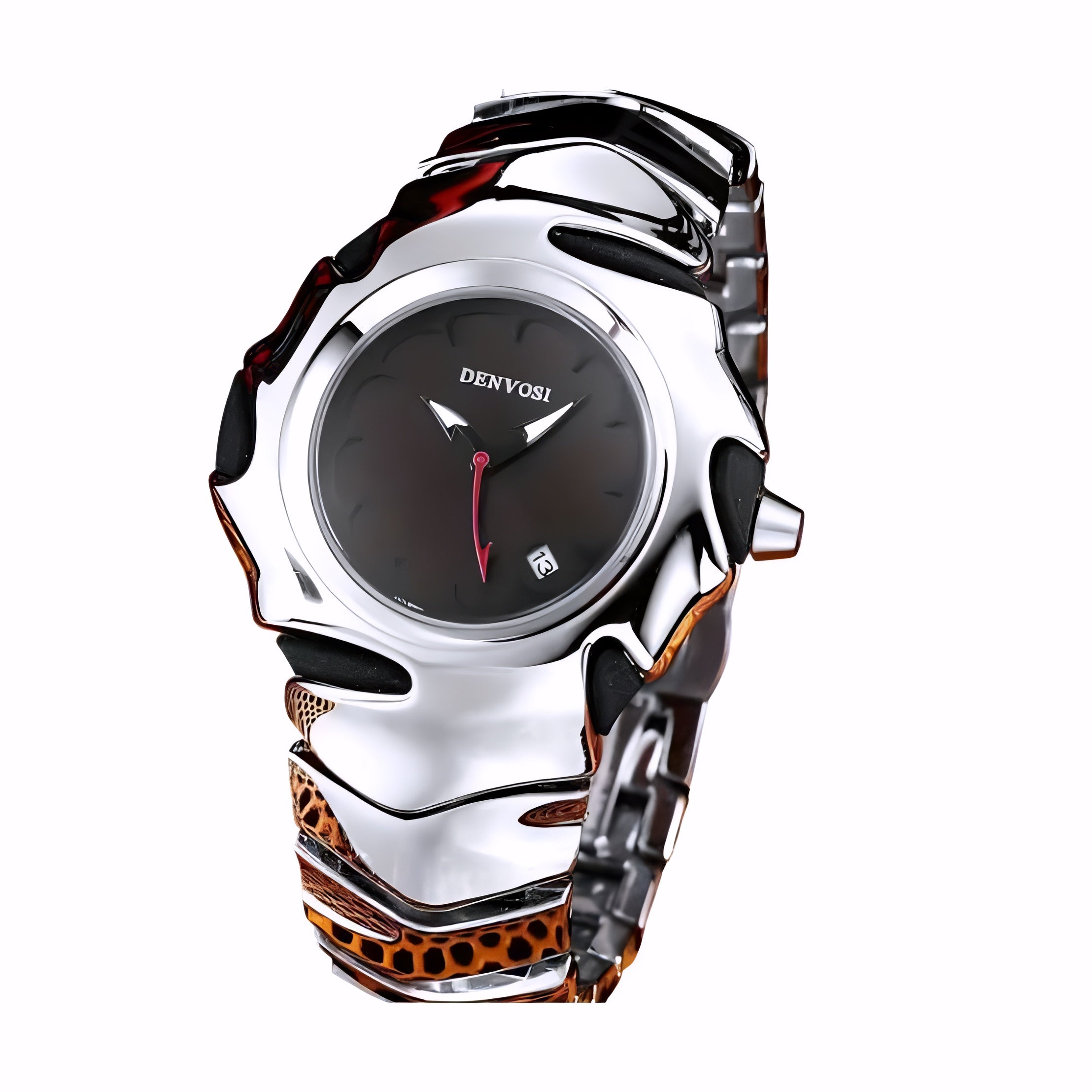 Denvosi premium metal watch with a bold design