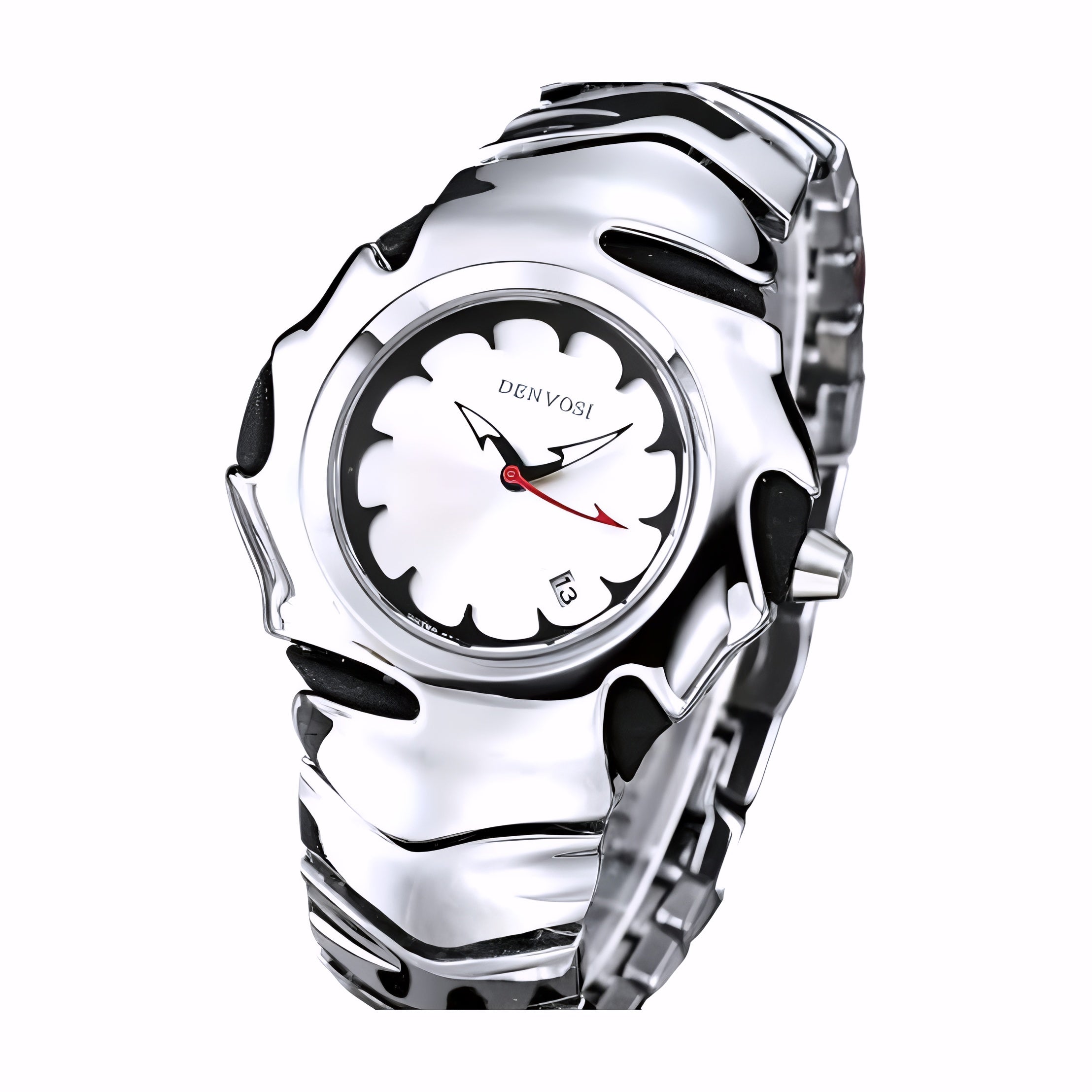 Denvosi premium metal watch with a bold design