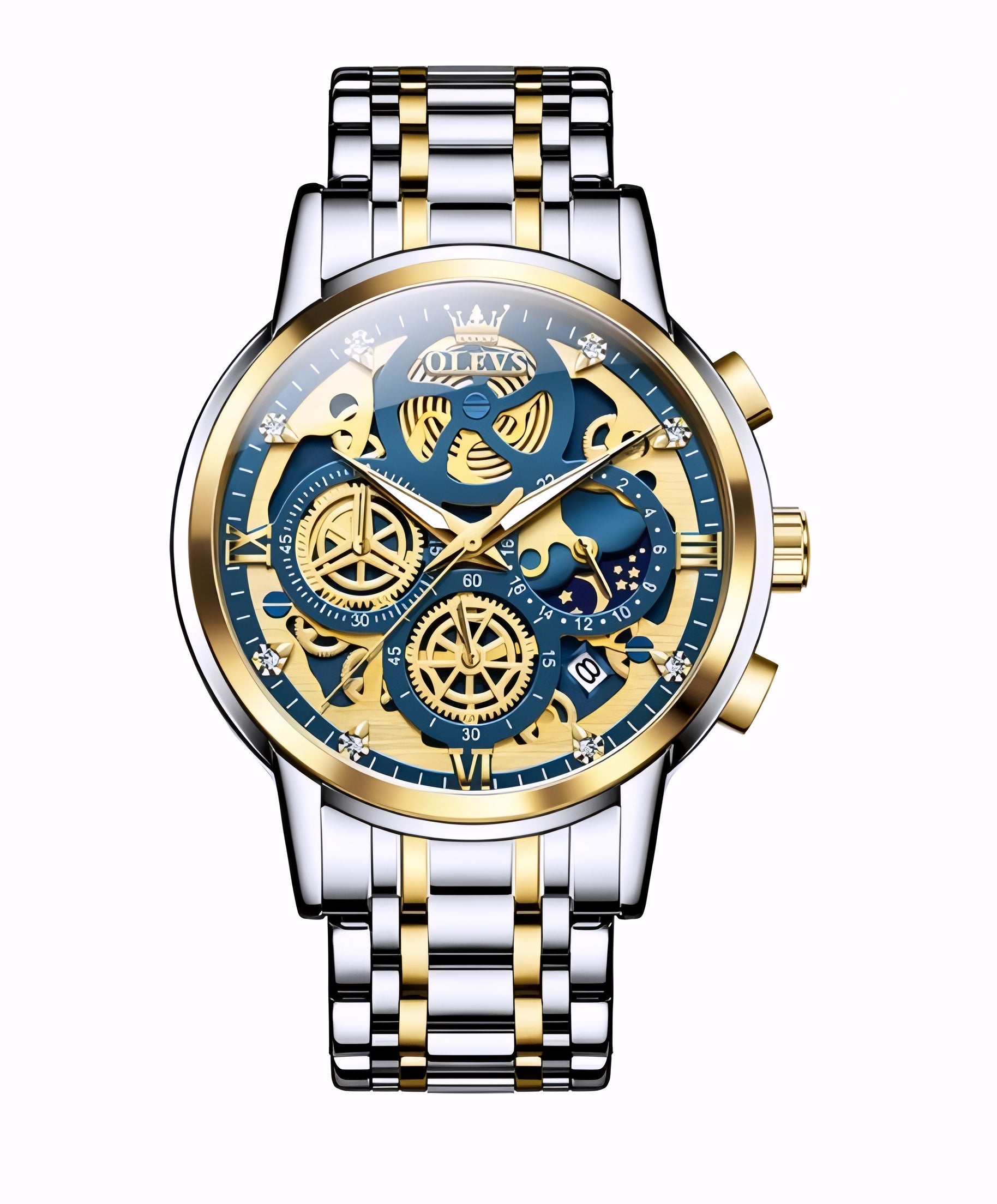 OLEVS 9947 chronograph quartz watch