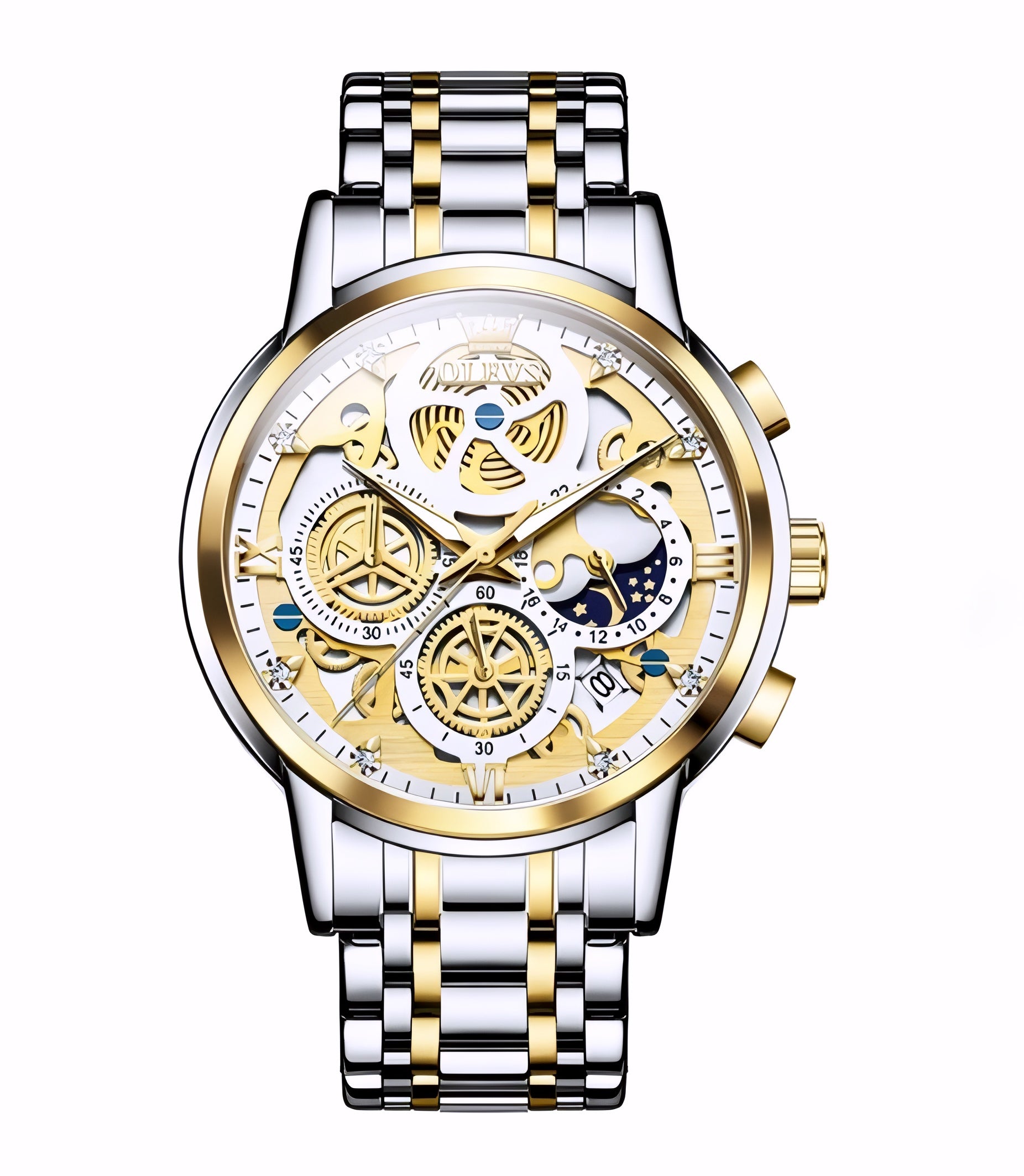 OLEVS 9947 chronograph quartz watch
