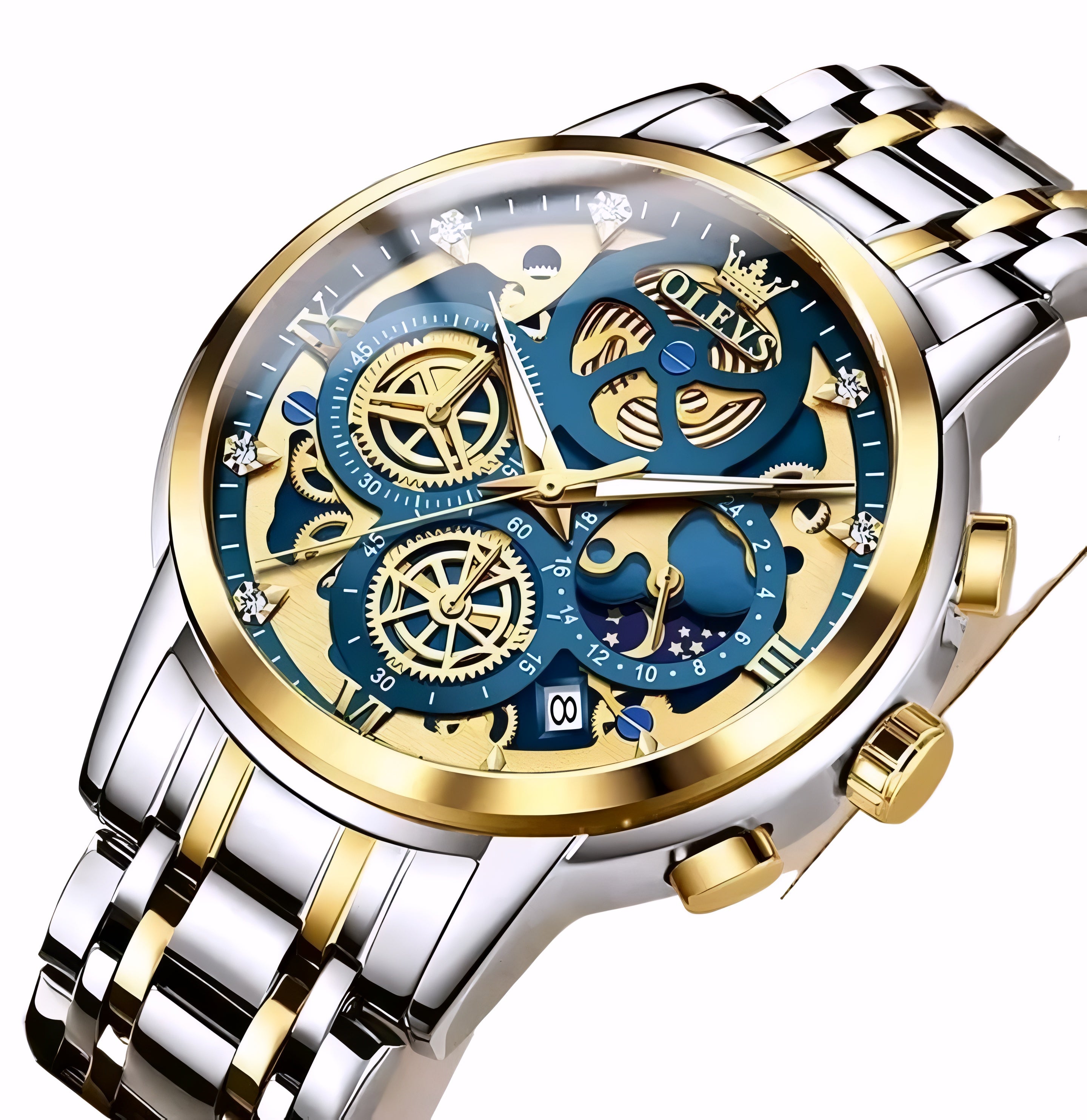 OLEVS 9947 chronograph quartz watch