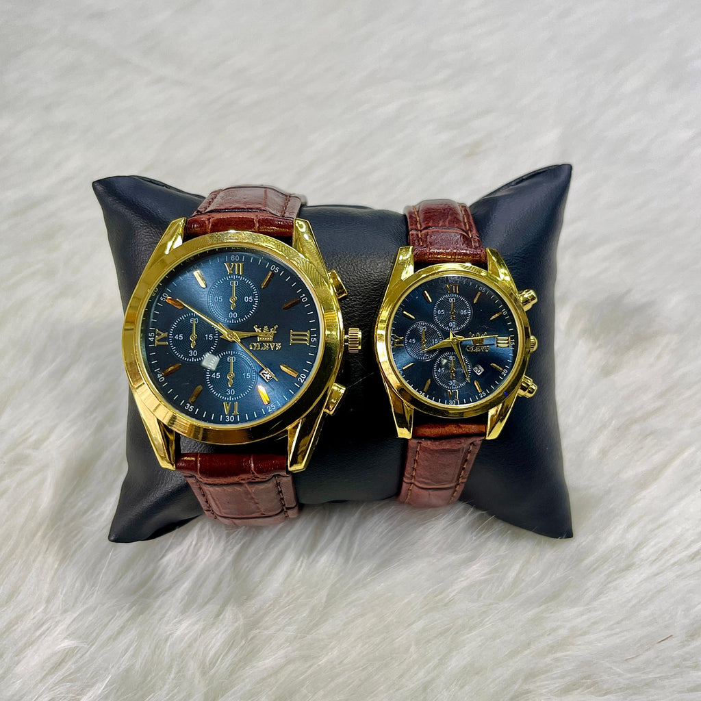 Olevs 2872 combo watches Couple