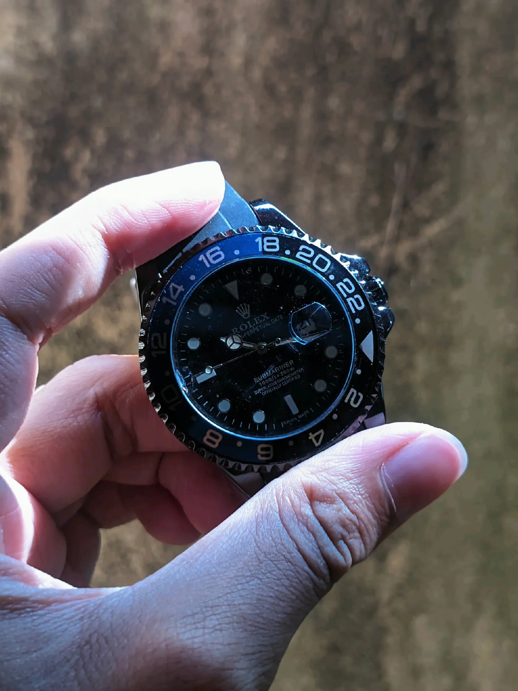 Rolex GMT-Master II strap watch