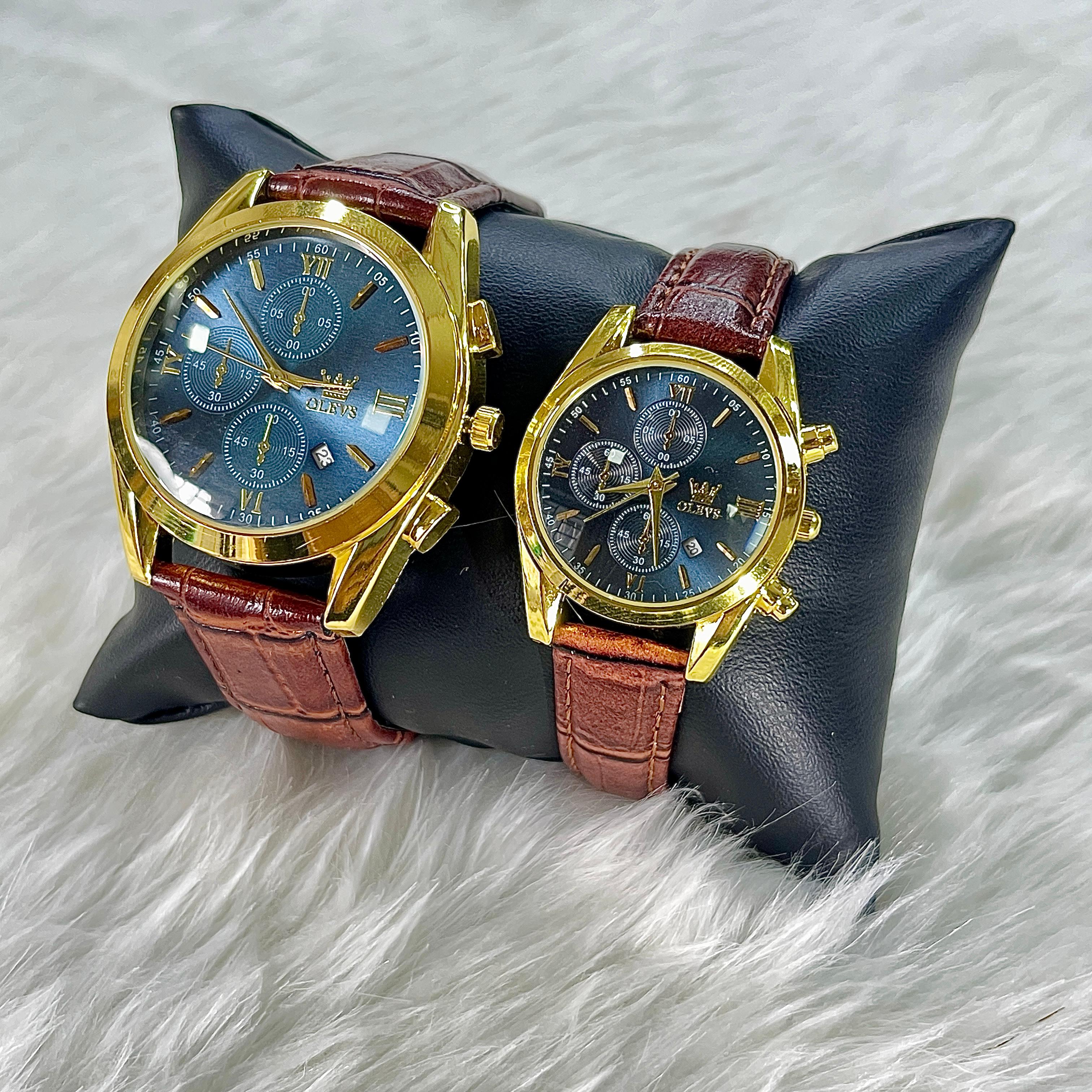 Olevs 2872 combo watches Couple